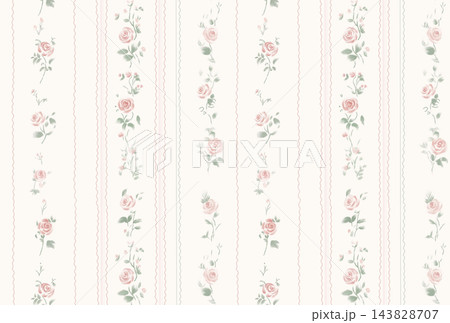 Cute assorted seamless patterns set with fruit animal and floral motifs 143828707