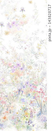 Cute assorted seamless patterns set with fruit animal and floral motifs 143828717