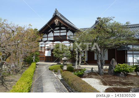 慈雲院 庫裡と玄関 京都市上京区相国寺門前町 慈雲院 庫裡と玄関 京都市上京区相国寺門前町 143830320