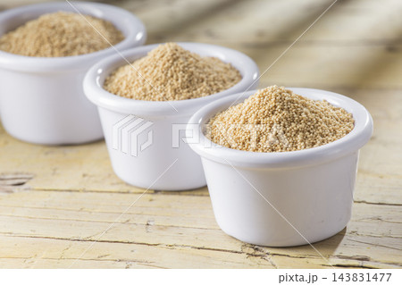 amaranth beans in bowl, on rustic wooden background amaranth beans in bowl, on rustic wooden background 143831477