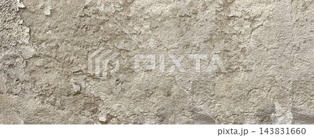 Rough beige concrete wall background texture showing grunge 143831660