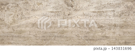 Travertine marble surface showing natural stone texture background Travertine marble surface showing natural stone texture background 143831696
