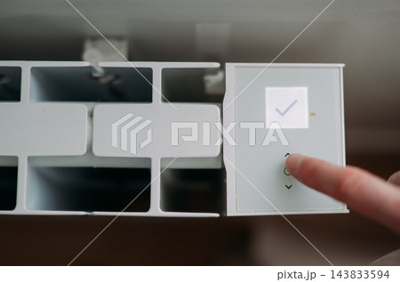 Turning on the heating in a European apartment at the start of the heating season Turning on the heating in a European apartment at the start of the heating season 143833594