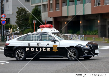 パトロールカー パトロールカー 143833663