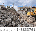 Demolished Urban Structure with War Zone Like Appearance.  143833761