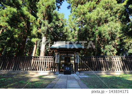 上杉家の歴代当主が眠る上杉家廟所（日本 山形県米沢市） 143834171