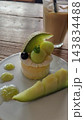 カフェのメロンケーキ 143834488