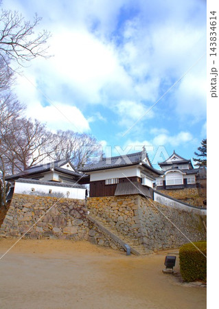 備中松山城(天守・二重櫓・路地門) 備中松山城(天守・二重櫓・路地門) 143834614