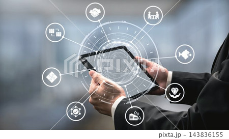 Mergers and acquisitions corporate business deal strategy icons Gist 143836155