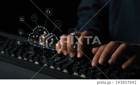 Cloud computing and connected services in digital infrastructure Marrow 143837041