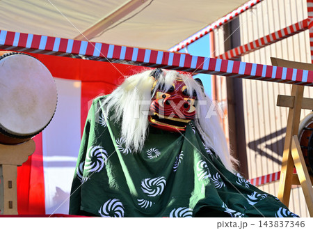 獅子 山車 川越祭り 獅子 山車 川越祭り 143837346
