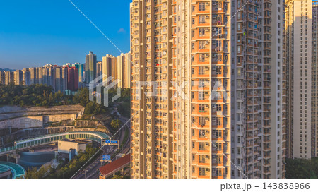 Hong Kong Oct 19 2026 High Density Residential Towers In Yau Tong 143838966