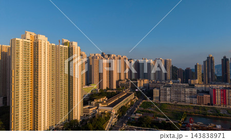Hong Kong Oct 19 2026 High Density Residential Towers In Yau Tong 143838971