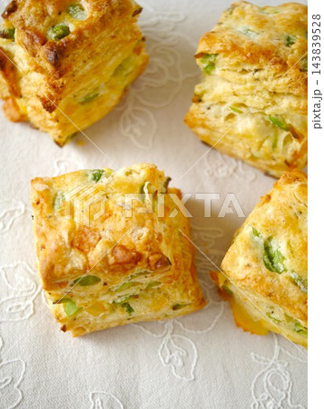 枝豆とチーズのスコーン 枝豆とチーズのスコーン 143839528