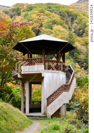 【高山村 県道66号線「八滝展望台」外観】 【高山村 県道66号線「八滝展望台」外観】 143839914