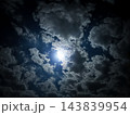 The night sky with the moon 143839954