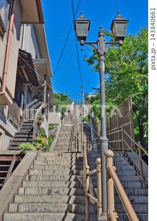 【鞆城跡展望広場】への石段 【鞆城跡展望広場】への石段 143840661