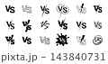 Collection versus logo VS. 143840731