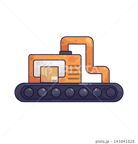 Illustration of Manufacture 143841828