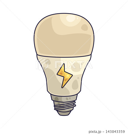 Illustration of Energy Lamp Illustration of Energy Lamp 143843359
