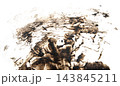 Wet mud 143845211