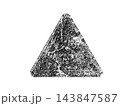 Black and white grunge. Distress overlay texture. Abstract surface dust and rough dirty wall background concept. Distress illustration simply place over object to create grunge effect. Vector EPS10. 143847587