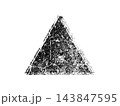 Black and white grunge. Distress overlay texture. Abstract surface dust and rough dirty wall background concept. Distress illustration simply place over object to create grunge effect. Vector EPS10. 143847595