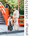 七五三 3歳男の子 親子 143849370
