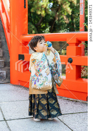 七五三 3歳男の子 143849371
