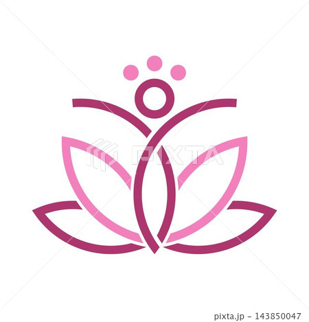 Lotus Logo Icon Design 143850047