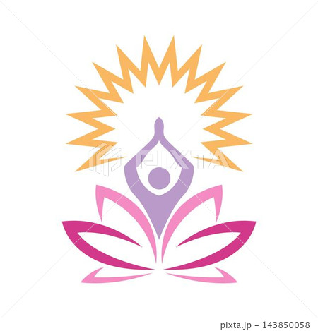 Lotus Logo Icon Design Lotus Logo Icon Design 143850058