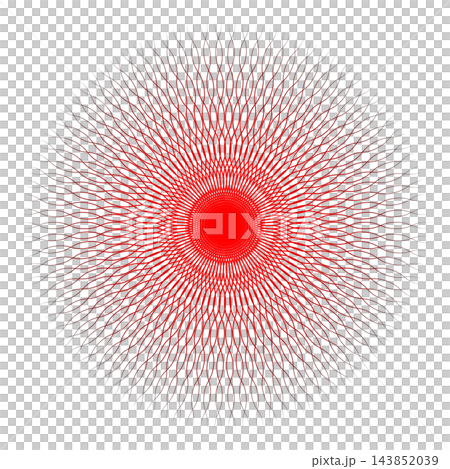 red spirograph mandala isolated on black background vector red spirograph mandala isolated on black background vector 143852039