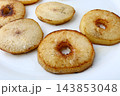 Caramelized Apple Slices Served as a Homemade Fruit Dessert Caramelized Apple Slices Served as a Homemade Fruit Dessert 143853048