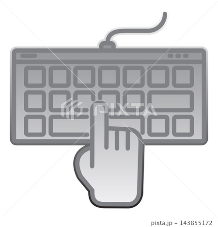 Keyboard icon design templateのイラスト素材 [143855172] - PIXTA