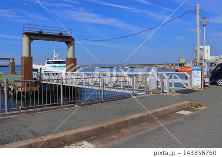 名鉄海上観光船の伊良湖のりば(愛知県田原市) 名鉄海上観光船の伊良湖のりば(愛知県田原市) 143856760