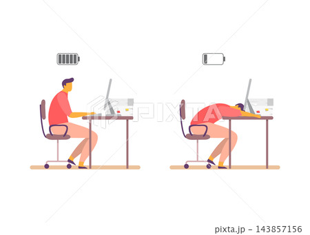 office worker fatigue from prolonged computer use and declining energy levels office worker fatigue from prolonged computer use and declining energy levels 143857156