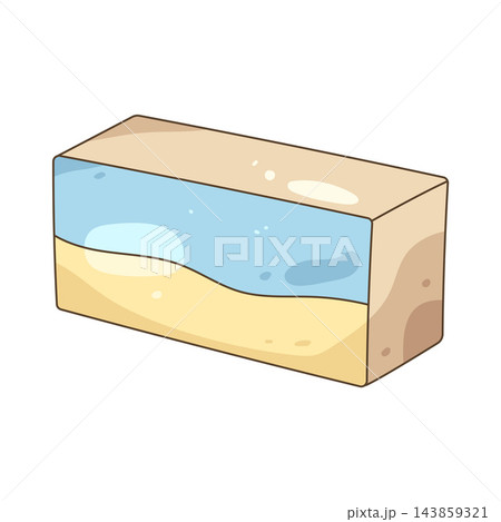 Illustration of ice cream box Illustration of ice cream box 143859321