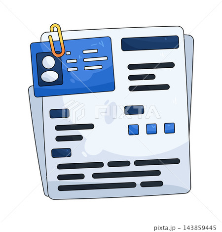 Illustration of portfolio Illustration of portfolio 143859445