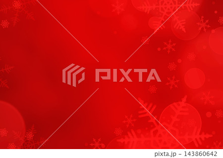 A Christmas background with bokeh and small snowflakes A Christmas background with bokeh and small snowflakes 143860642