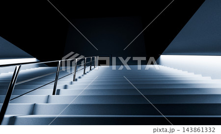 A wide, grand staircase 143861332