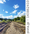 青空と線路 143862410