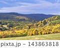 Autumn Landscape in White Carpathians Mountains, Czech Republic 143863818