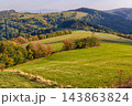 Autumn Landscape in White Carpathians Mountains, Czech Republic 143863824