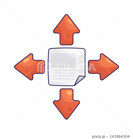 Illustration of Content Sharing Illustration of Content Sharing 143864104