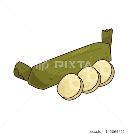 Illustration of Lontong  143864421
