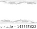 水のテクスチャーフレーム背景 143865622