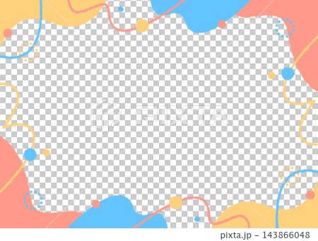 流行設計邊框，抽象，背景 143866048