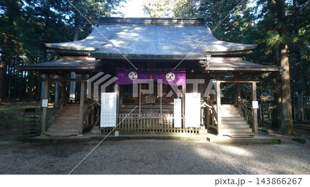 大田原神社の拝殿!栃木県那大田原市 大田原神社の拝殿!栃木県那大田原市 143866267