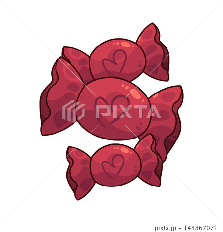 Illustration of Red Candies Illustration of Red Candies 143867071