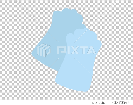 Rubber gloves (illustration) Rubber gloves (illustration) 143870569